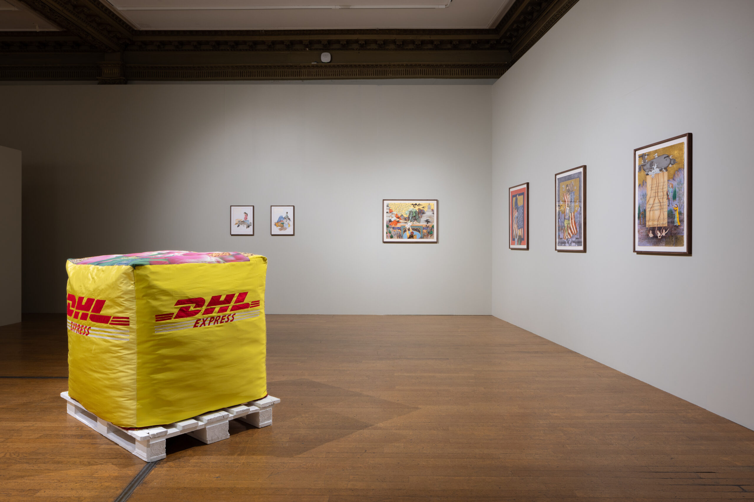 Installation view, Can the Afghan Speak, Kunsthall 3,14, Bergen, 2024